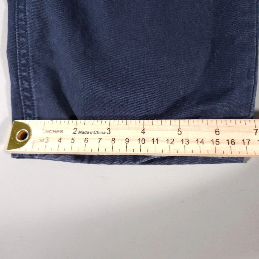Polo Ralph Lauren Chinos‎ Mens 34x32 Navy Blue Straight Leg Cotton Stretch Pants